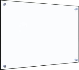 vidaXL - Spatscherm - keuken - 70x50 - cm - gehard - glas - transparant