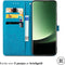 iMoshion Hoesje Geschikt voor Xiaomi 13 Ultra Hoesje Met Pasjeshouder - iMoshion Mandala Bookcase - Turquoise