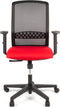Linea bureaustoel - Tekna 01 - ergonomisch EN1335 - multi verstelbaar - max. draagvermogen 110kg - zwart/rood - LF-2011303
