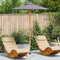 vidaXL - Donkergrijze - Tuinparasol - 180x230 - cm - in - Bamboe
