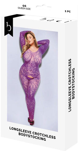 Dames jumpsuit Baci Lingerie Bodystocking (Queen)