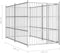 vidaXL - Hondenkennel - voor - buiten - 300x150x185 - cm