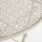 Mica Decorations Tierra Bistrotafel - H70 x Ø60 cm - Metaal - Beige