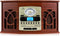 NR-620 stereo platenspeler MP3-opname bruin