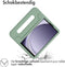 imoshion Galaxy Tab A9 - Kidsproof Tablethoes - Schokabsorberend met Handvat - Olijf Groen