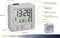 TFA Dostmann Digitale Wekker - Alarm met sluimerfunctie - Binnentemperatuur en datum - Zilver