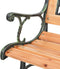 vidaXL - Tuinbank - 116 - cm - gietijzer - en - massief - vurenhout