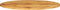 vidaXL - Tafelblad - ovaal - 140x60x2,5 - cm - massief - mangohout