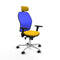 Bureaustoel Jorquera Piqueras y Crespo 3D086N2 Geel
