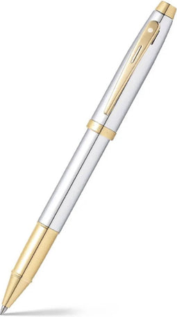 Sheaffer rollerball - 100 E9340 -Bright chrome gold tone - SF-E1934051