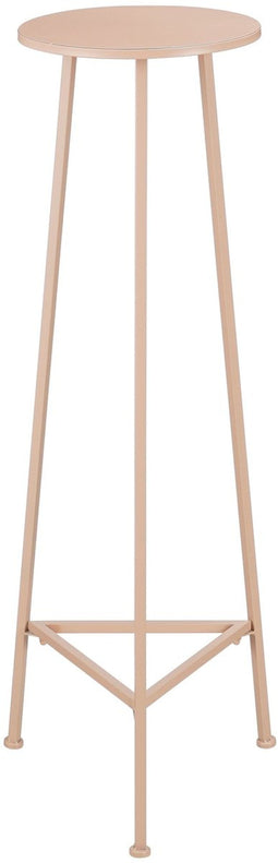 Mica Decorations Adine Plantentafel - H120 x Ø35 cm - Metaal - Lichtroze