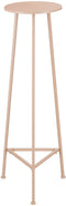 Mica Decorations Adine Plantentafel - H120 x Ø35 cm - Metaal - Lichtroze