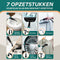 Wellewares Stoomreiniger 7 in 1 - Handstomer - Multifunctioneel - Wit/Groen