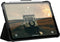 Urban Armor Gear Plyo - Bookcase voor Apple iPad Air 5 (2022) - Volledige bescherming met standaard - Zwart/IJs