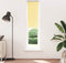 vidaXL - Rolgordijn - 40x230 - cm - stof - verduisterend - geel - Stofbreedte - 35,7cm