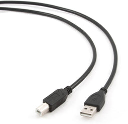 Gembird 4.5m USB 2.0 A/B - Printerkabel - Vergulde contacten - Zwart