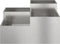 vidaXL - Tuinbak - 80x80x48 - cm - in - RVS