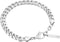 Politie heren armband roestvrij staal One Size Zilver 32024723