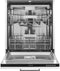 Inventum IVW6025A - Volledig integreerbare vaatwasmachine - 14 couverts - 42 dB(A)