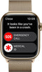 Apple Watch Series 8 - Smartwatch - GPS + Cellular - 41mm RVS Milanees bandje Goud