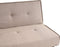 VISBY - Slaapbank 3-zits - Beige - Polyester