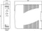 Mean Well MDR-20-24 - DIN-rail netvoeding 24 V/DC 1 A 24 W - 1 uitgang