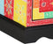 vidaXL - Meerkleurige - Lade - Kast - - - 40x40x60 - cm - Massief - Mango - Hout