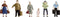 NOCH 38115 N Reizigers figuren Geverfd, Staand