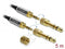 Delock 85788 - Kabel 3.5mm analoog - 500cm - Grijs Zwart
