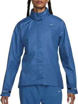 Fast Repel Sportjas - Hardlopen - Waterafstotend - Blauw - Maat L