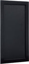 Wandkrijtbord Woody - 20x40 - zwart