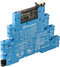 Finder 38.51.7.024.0050 Relaismodule Nominale spanning: 24 V/DC Schakelstroom (max.): 6 A 1x wisselcontact 1 stuk(s)