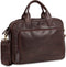 Justified Leren Laptoptas 14 inch Max Bruin