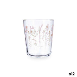 Quid Velvet - Waterglas 310 ml - Geschikt voor afwasmachine en koelkast - Roze (12 stuks)