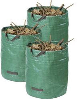 Meister Werkzeuge WU9961810 - Tuinzak 272 l - Polypropyleen - Groen (3 stuks)