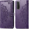 iMoshion Hoesje Geschikt voor Huawei P Smart (2021) Hoesje Met Pasjeshouder - iMoshion Mandala Bookcase - Paars