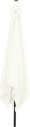 vidaXL - Vierkante - Tuinparasol - 295x245 - cm - Zandwit