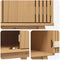 vidaXL - Onderkast - 'Olden'114x43x73,5 - cm - Massief - Grenen