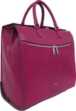 Gigi Fratelli Dames Leren Laptop Trolley 15 inch Romance Business ROM8012 Orchidea