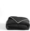 Sleeptime 2 in 1 Omkeerbare Dekbed - Dekbed zonder Overtrek - 200x200 - Zwart