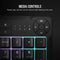 Corsair K55 CORE - Gamingtoetsenbord - RGB-verlichting 10 zones - Zwart