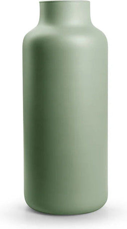 Eco vaas 'gigi' mat groen h35 d14,5 cm
