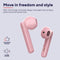 Trust Primo Touch - Draadloze Bluetooth Oortelefoon - 4 uur speeltijd - Roze