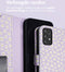 iMoshion Hoesje Geschikt voor Samsung Galaxy A33 Hoesje Met Pasjeshouder - iMoshion Design Bookcase smartphone - Paars / White Daisy