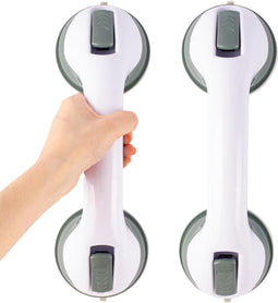 Badkamer Handgreep Zuignap - Zonder Boren - Extra Veiligheid (2 stuks)