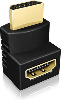 2x HDMI hoek adapters