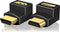 2x HDMI hoek adapters