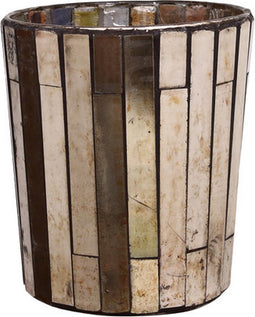 2x PTMD Aleksi Copper glass mosaic ribbed stormlight M