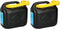 All Ride Jerrycan - 2x stuks - 20 liter - brandstof - met schenktuit - voor water en benzine