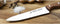 Glowel Koksmes - 18 cm - Handvat Mahoniehout - Type L-180